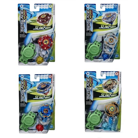 Beyblade Burst Rise SlingShock Bundle of 4 - Picture 1 of 15